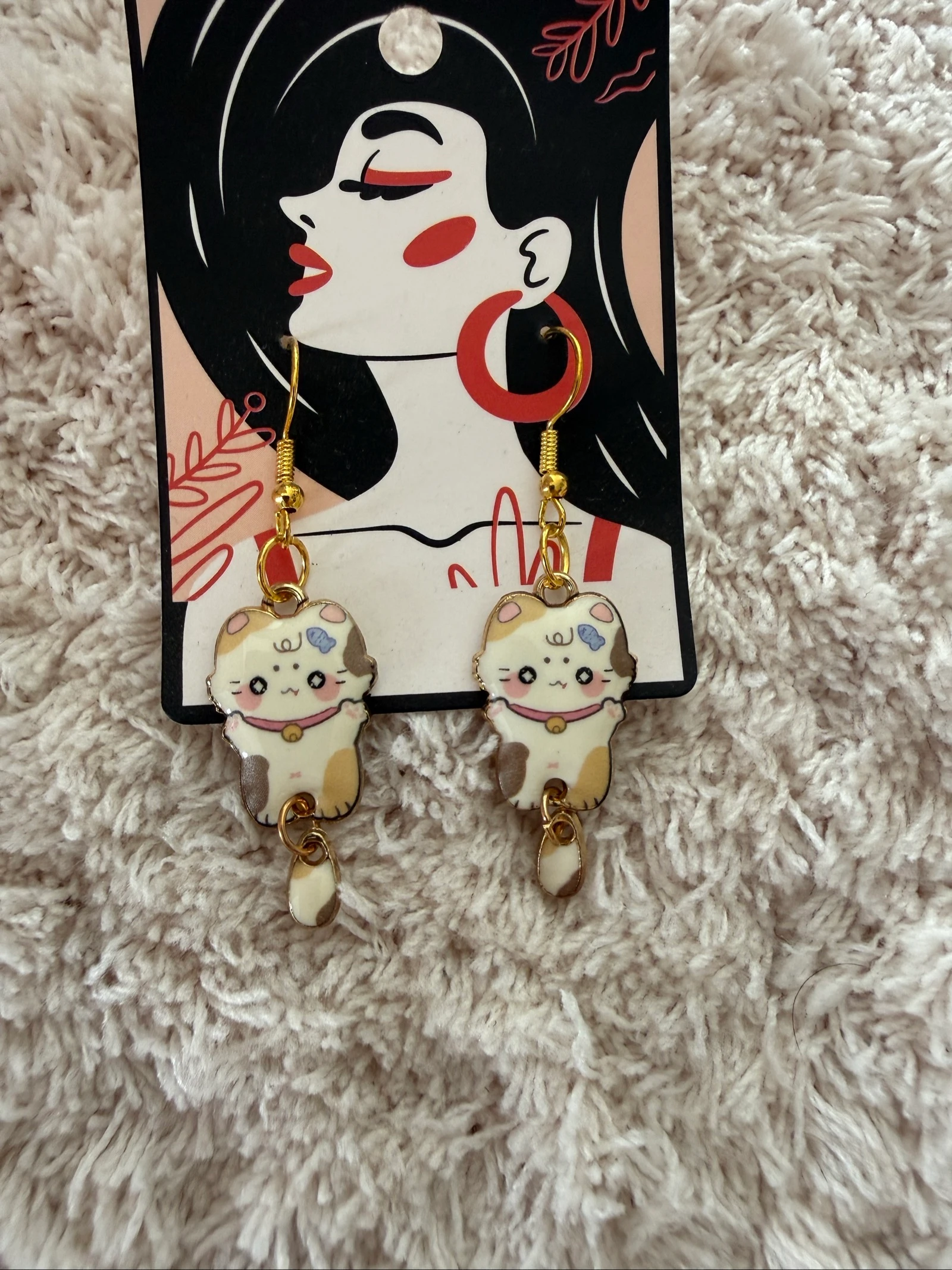 Boucles d'oreilles chatons – photo 10